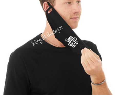 Monogrammed Face Mask/Guard image 2