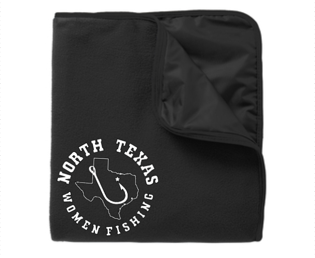 NTWF Fleece and Poly Travel Blanket image 0