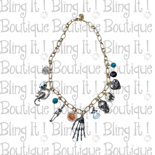 HALLOWEEN CHARM NECKLACE image 0