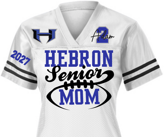Hebron Hawks Senior FB Mom Jersey