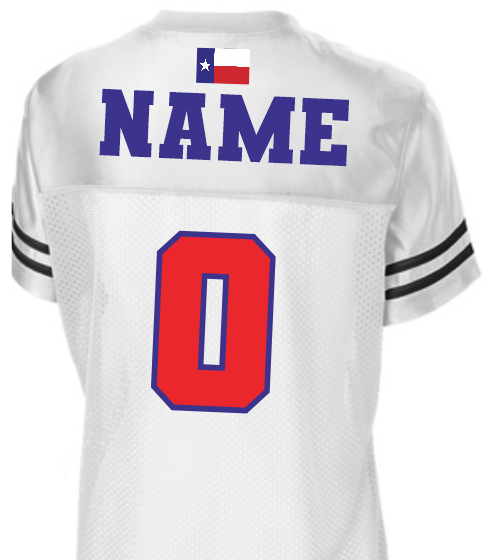Grapevine LAX Glitter Print Ladies Jersey