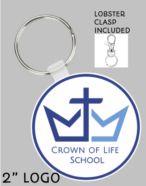 COLS White Circle Bag Tag