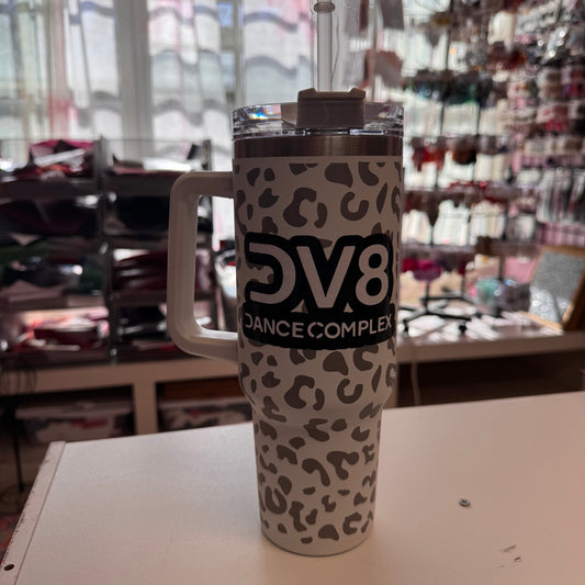 DV8 40 oz STEEL TUMBLER W/STRAW