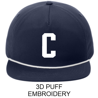 COLS C981 Rope Cap with 3D Puff Embroidery