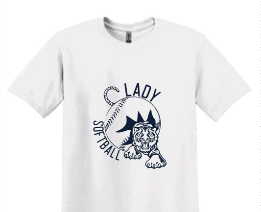 Lady Tigers LS Design Tee image 0