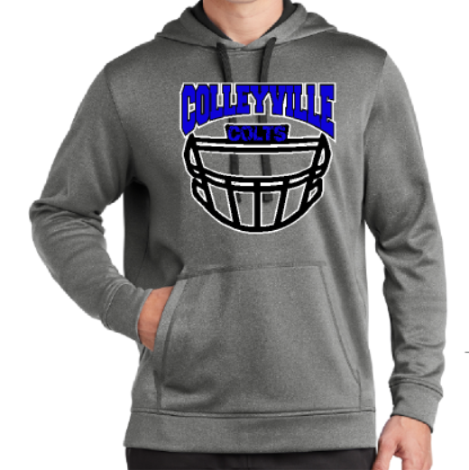 CMS Football Dri Fit Fleece Hoodie image 0
