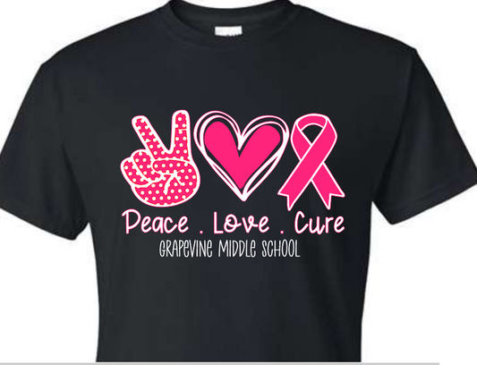 GMS Black Pink Out Tee image 0