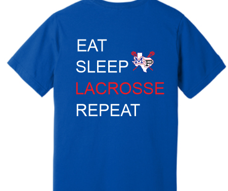 MP LAX Eat Sleep Repeat T-Shirt image 0