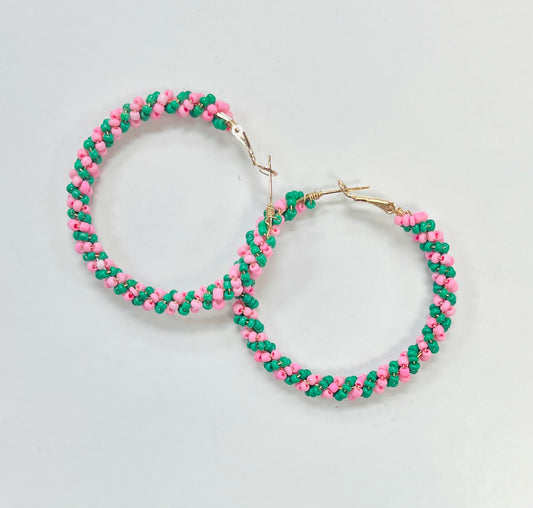 Dragons Beaded Earrings image 0