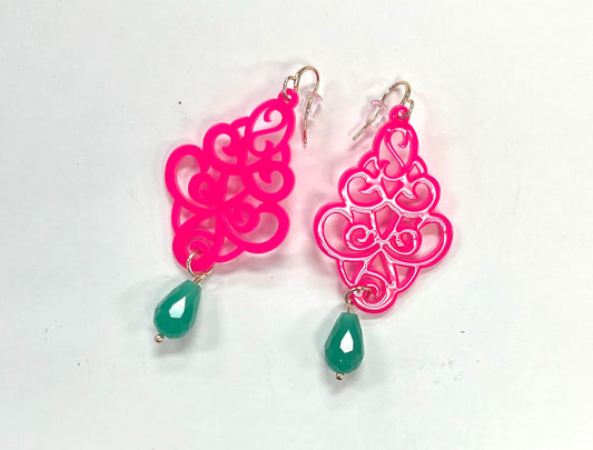 Dragons Teardrop Earrings image 0