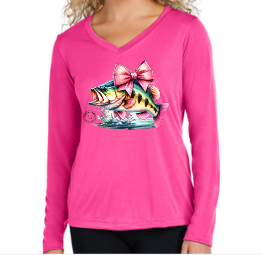 NTWF Coquette Bass Fishing Shirt (Dri-Fit) image 0