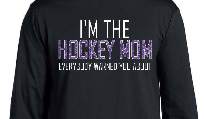 Brahmas Hockey Mom Sweatshirt image 2