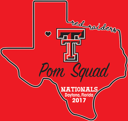 Pom Squad - T-SHIRT image 1