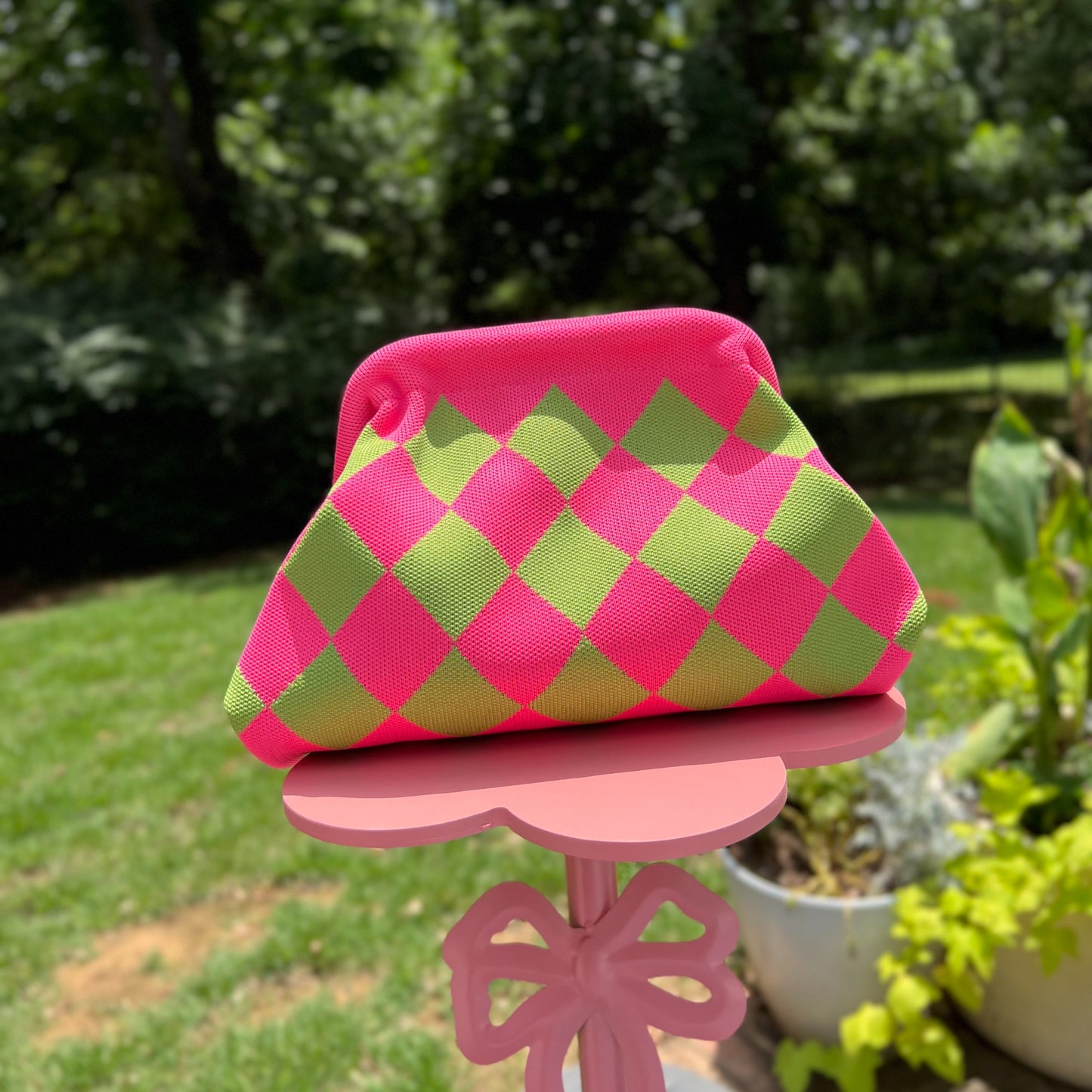 DIAMOND CLUTCH BAG image 0