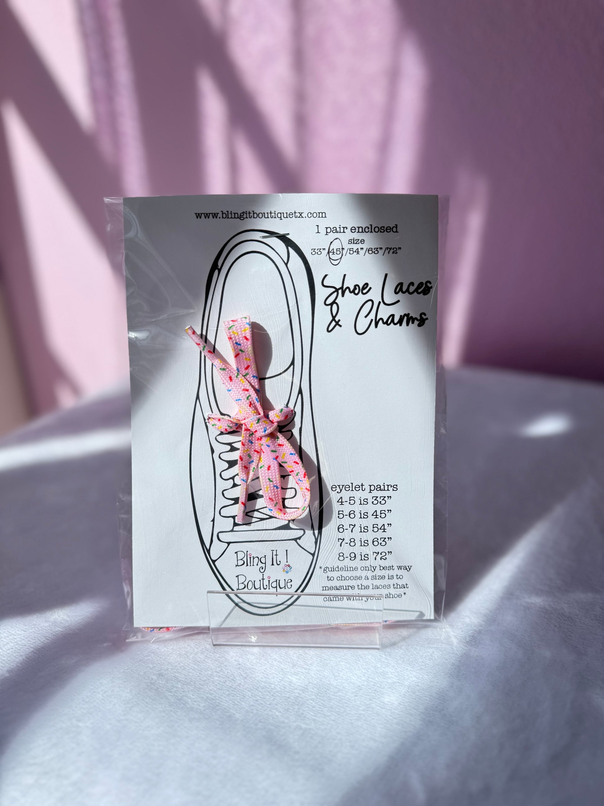 SPRINKLE SHOELACES image 0