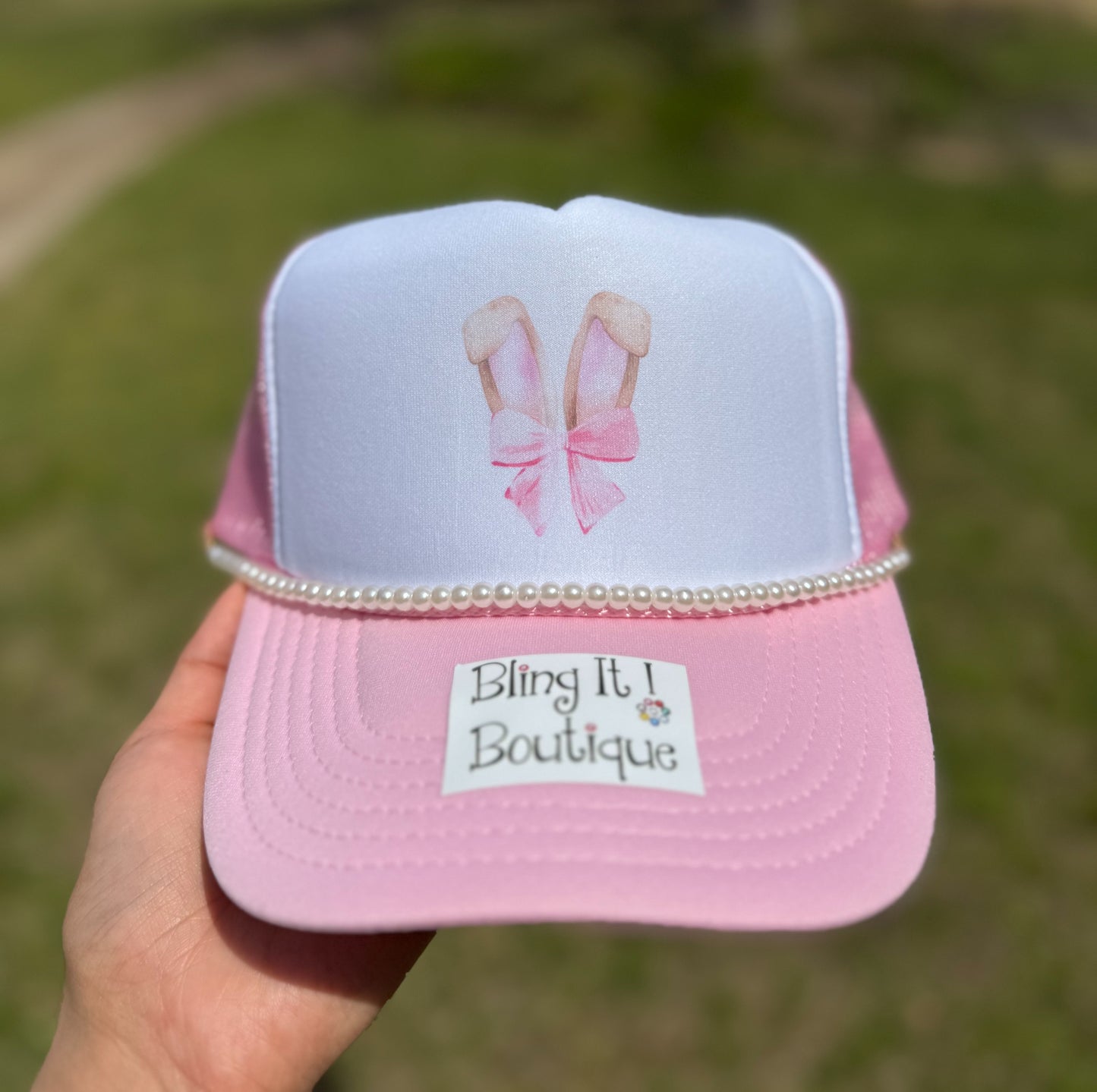 Coquette Bunny Ears Trucker Cap image 0