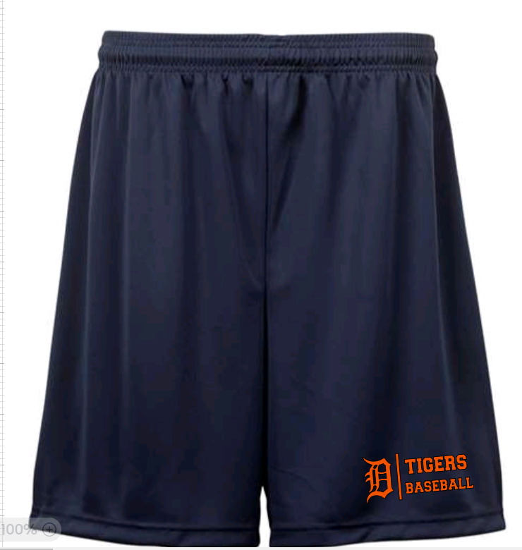 DT Tigers Baseball Shorts image 1
