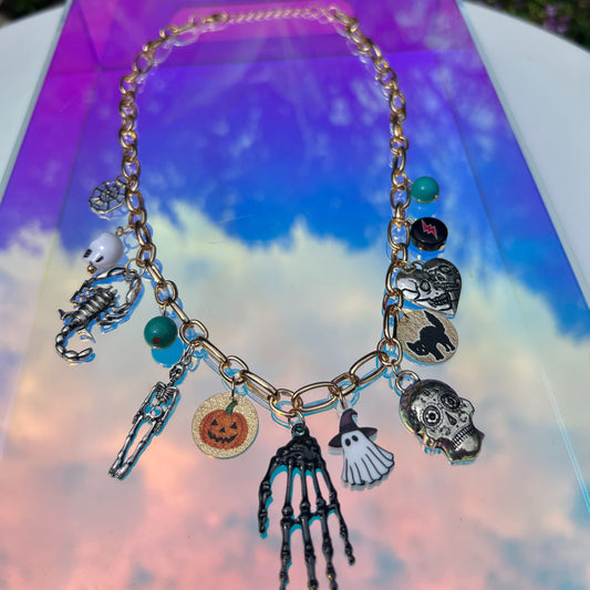 HALLOWEEN CHARM NECKLACE image 0