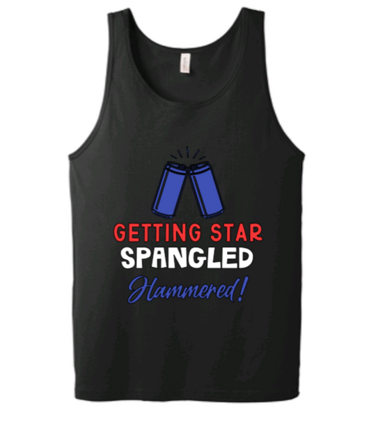 J4 Star Spangled Hammered Men's Tank image 1