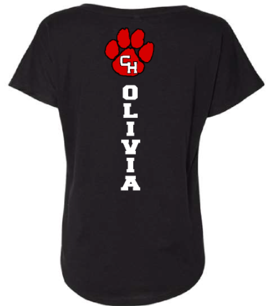 CHHS Senior Cheer Mom Shirt image 1