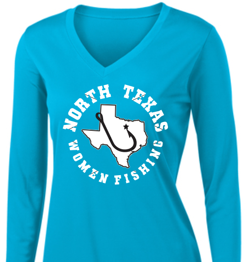 NTWF Dri Fit Ladies V-Neck Long Sleeve image 5