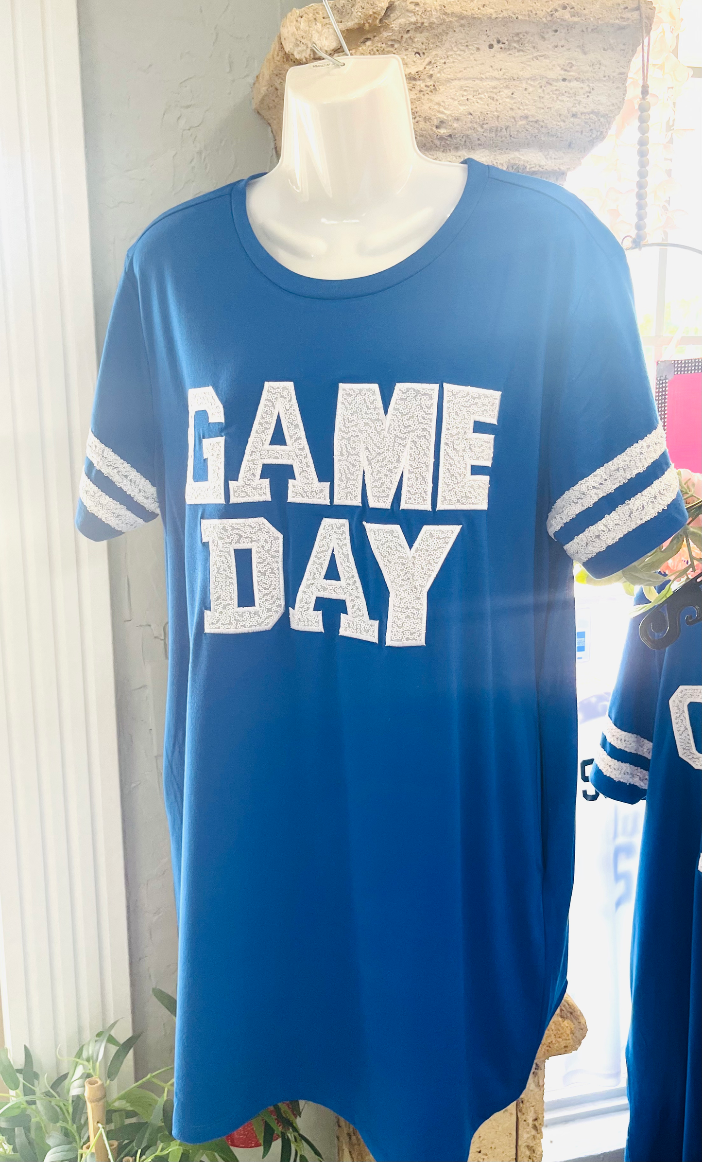 Game Day Dress Shirt (Blue) image 0