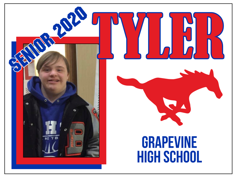 Custom Senior 2021 Yard Sign image 2