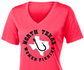 NTWF Dri Fit Ladies V-Neck Short Sleeve image 9