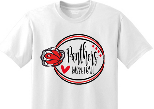 CHHS Basketball T-Shirt Circle image 0