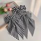 Checkered Hair Bows image 0