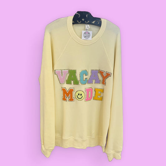 VACAY MODE Chenille Sweatshirt image 0