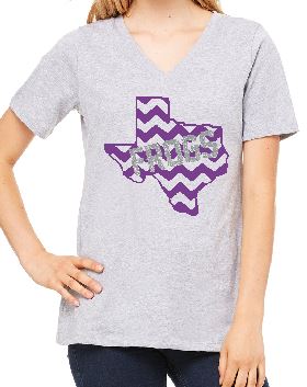 Frogs Baseball V-Neck image 0