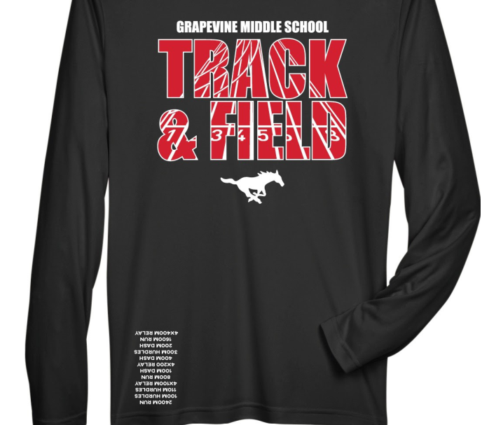 GMS Track & Field Dri Fit Long Sleeve image 0