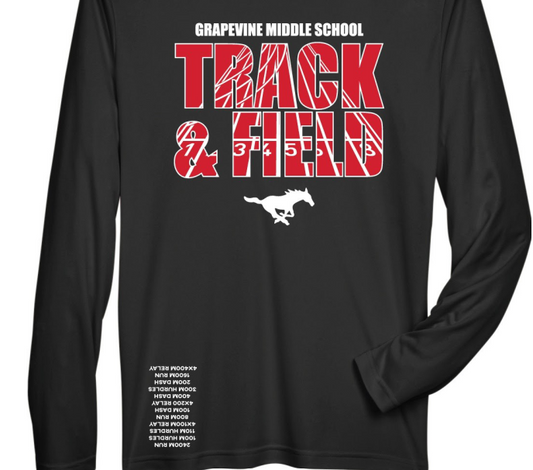 GMS Track & Field Dri Fit Long Sleeve image 0