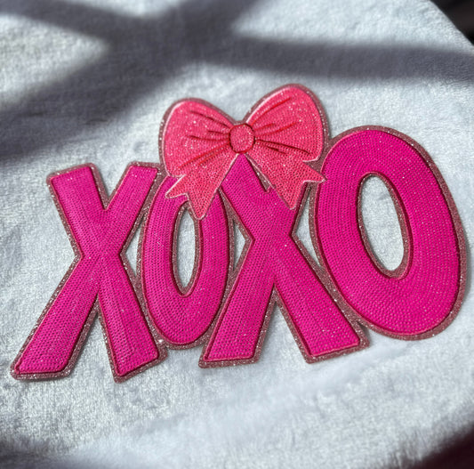 XOXO Sequin Patch image 1