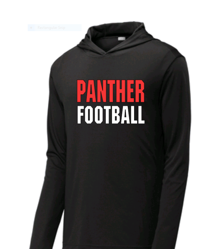 CHHS Football Hooded Long Sleeve (POLY) image 2