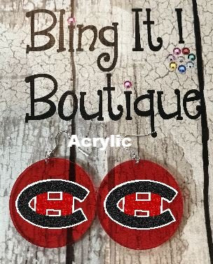 CHHS Custom Earrings image 3