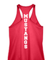 GHS Tennis Ladie's Red Dri Fit Tank image 1