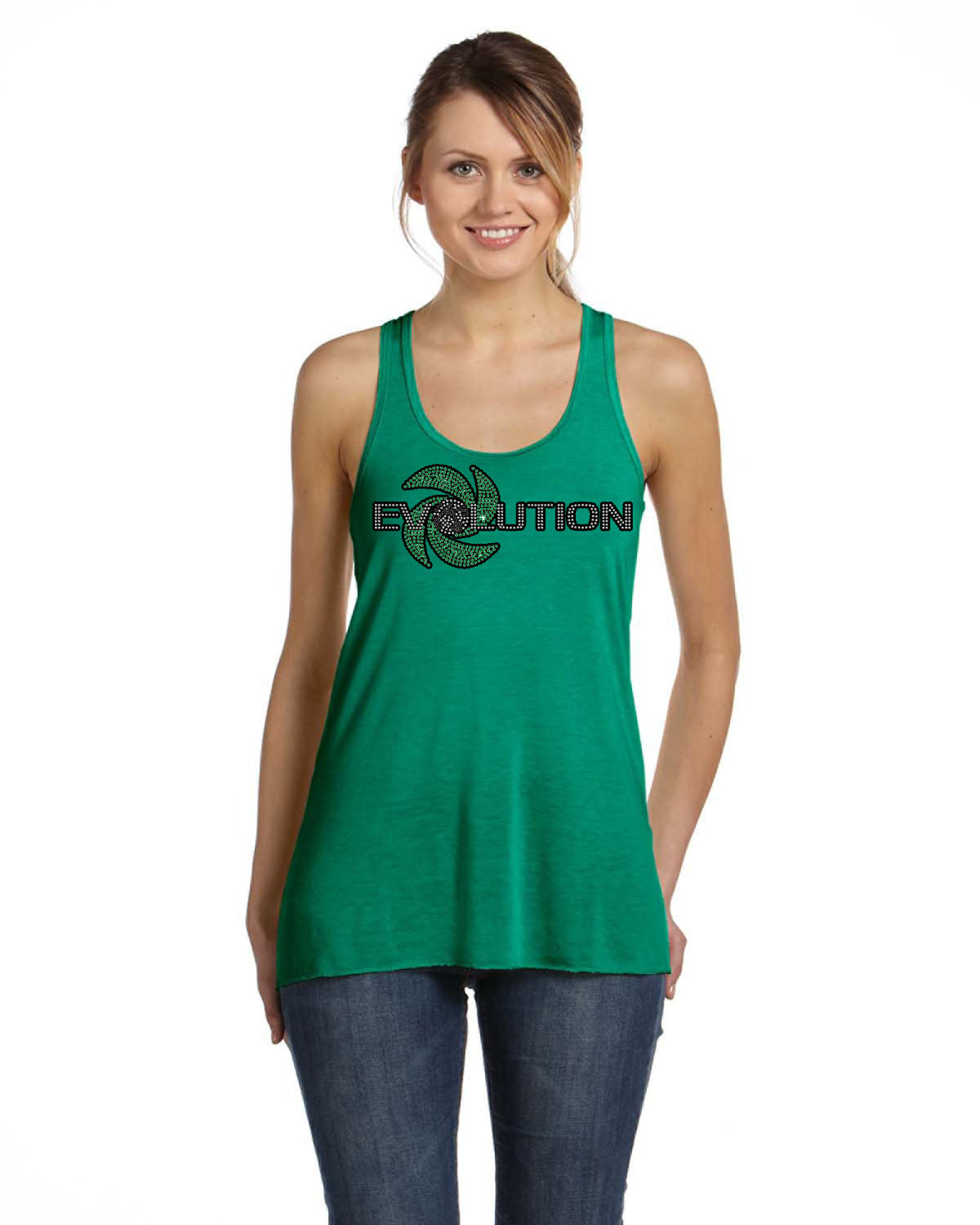 Ladies BLING Tank   (5 Colors) image 2