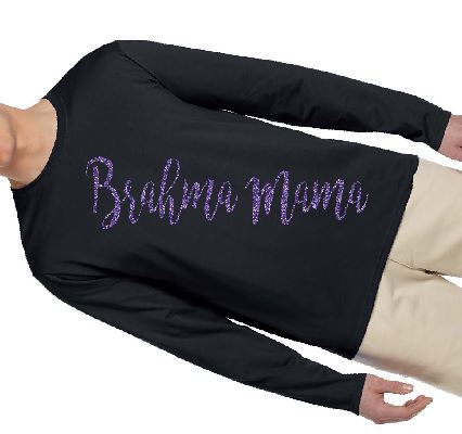 Brahmas Hockey Mom Sweatshirt image 3
