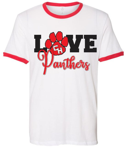 CHHS Baseball Ringer Love Panthers image 0