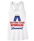 J4 Star Spangled Hammered Women's Tank image 0