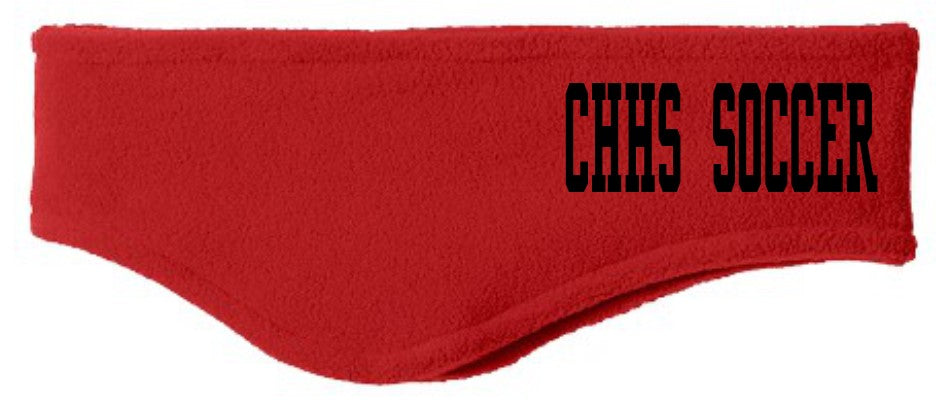 CHHS Girls Soccer Fleece Ear Warmer image 0