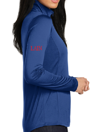 GHS Cheer Ladies Qtr Zip Pullover image 1