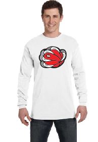 CHHS Comfort Colors Long Sleeve Paw image 0