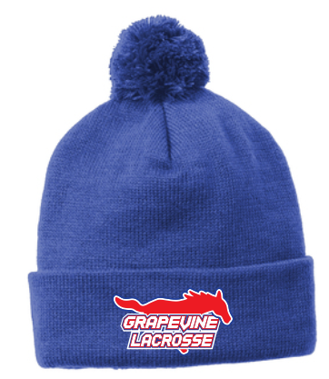 GHS LAX Pom Pom Beanie image 0
