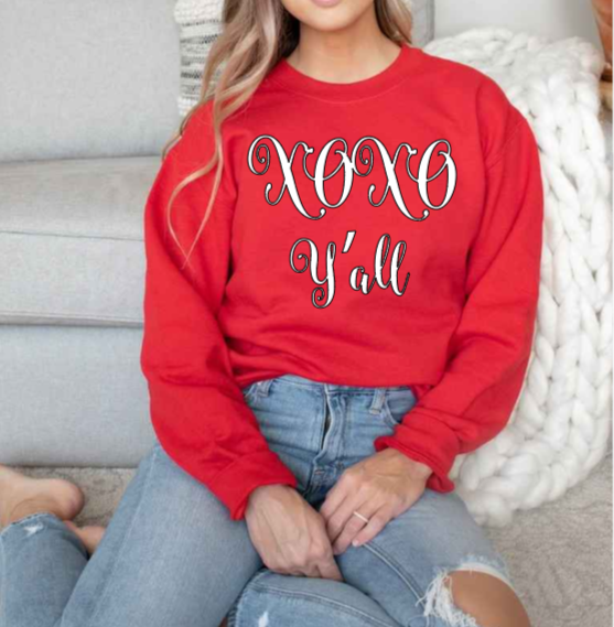 XOXO Y'ALL Sweatshirt image 5