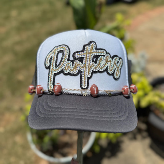 BLINGED PANTHERS FOAM CAP image 0