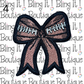 FOOTBALL BOW PATCH image 3