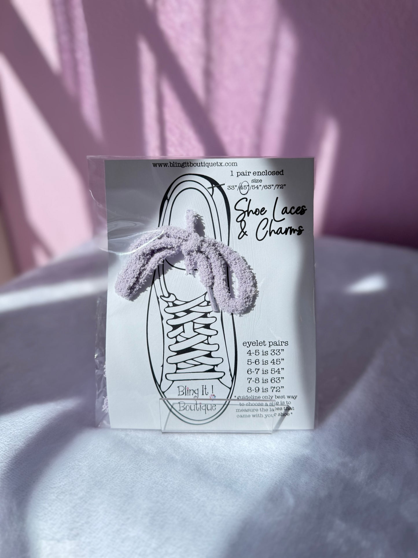 FUZZY SHOELACES image 2